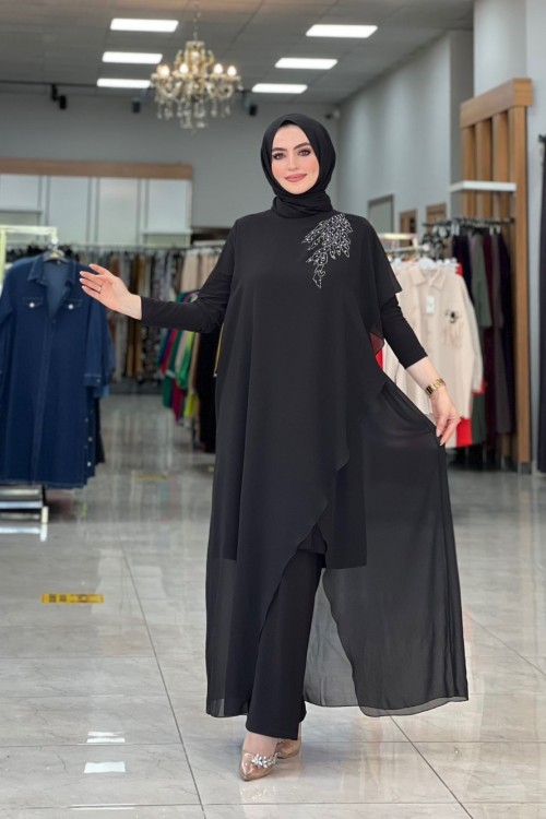 Minel Takım- Siyah Siyah