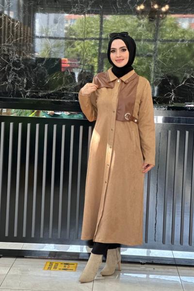 Süet Kaban Vizon Vizon