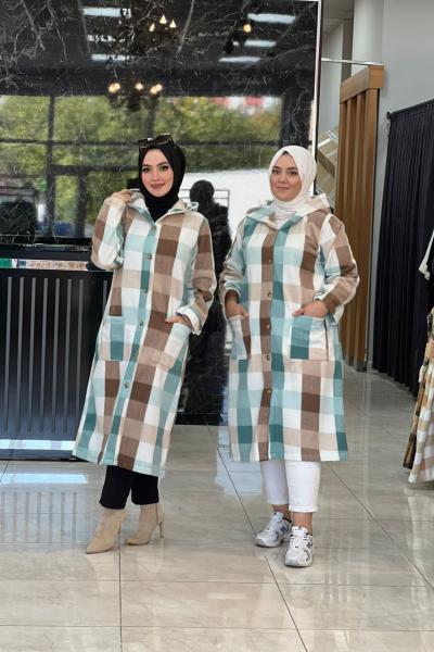 Polar Oduncu Gömleği Turkuaz Turkuaz