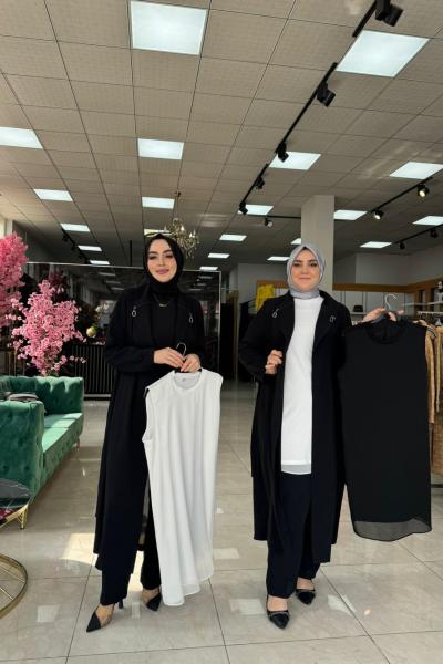 Nevin İçlik Siyah Siyah