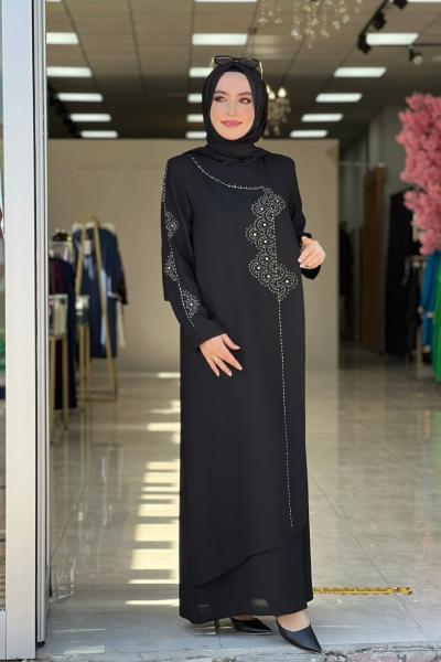 Sultan Elbise Siyah Siyah