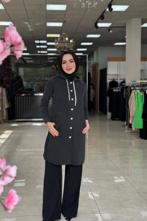 İpek Kap Antrasit Antrasit