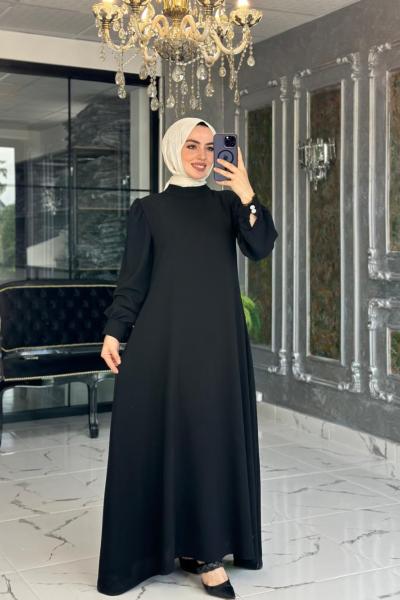 Asil Elbise Siyah Siyah