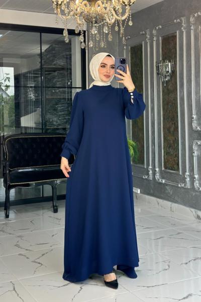 Asil Elbise Lacivert Lacivert