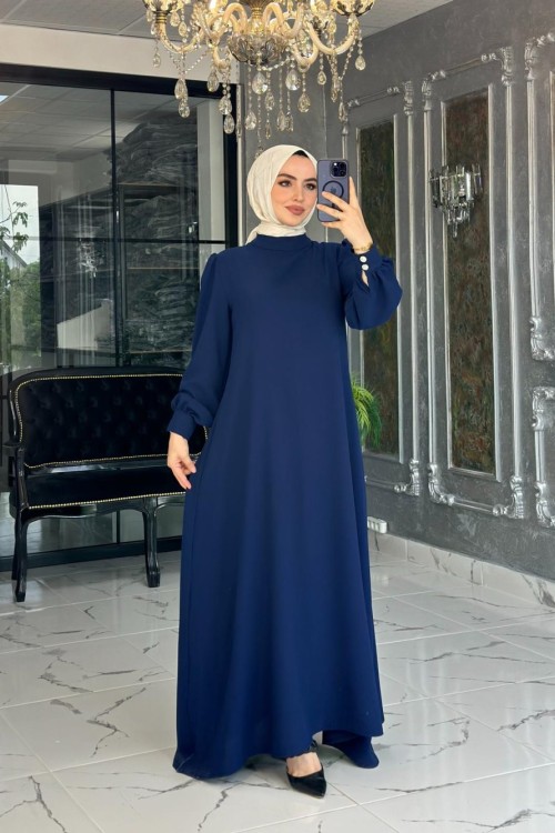 Asil Elbise Lacivert Lacivert