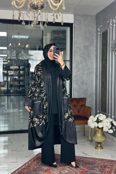 İlkin Giyçık Siyah-Gold Vizon Siyah