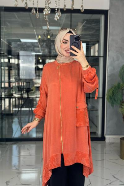 Ayla Qupra Kap-Turuncu Turuncu
