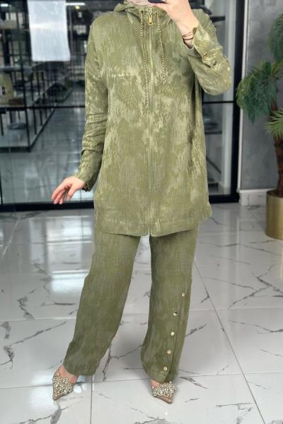 Asude Takım-Çağla Yeşili Çağla Yeşili