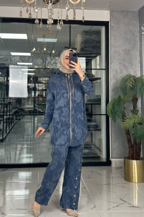 Asude Takım-Lacivert Lacivert