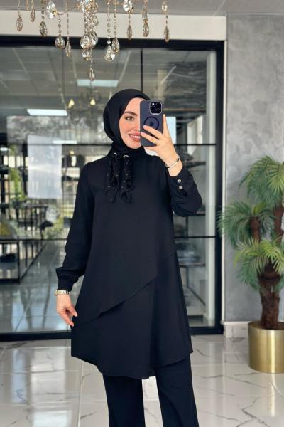 Lina Takım -Siyah Siyah