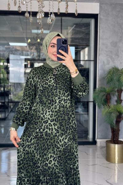 Benna Elbise-Yeşil Yeşil