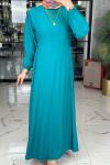 Dina Elbise-Turkuaz Turkuaz
