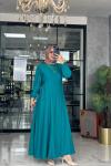 Dina Elbise-Turkuaz Turkuaz