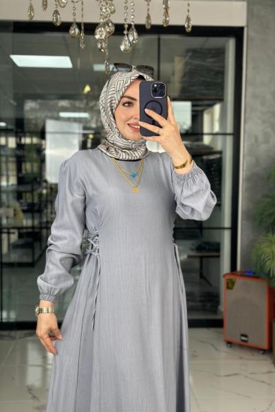 Dina Elbise-Gri Gri