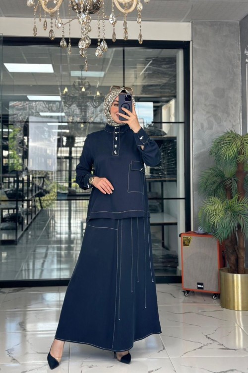 Rüya Takım-Lacivert Lacivert