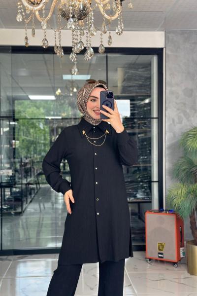 Süreyya Takım-Siyah Siyah