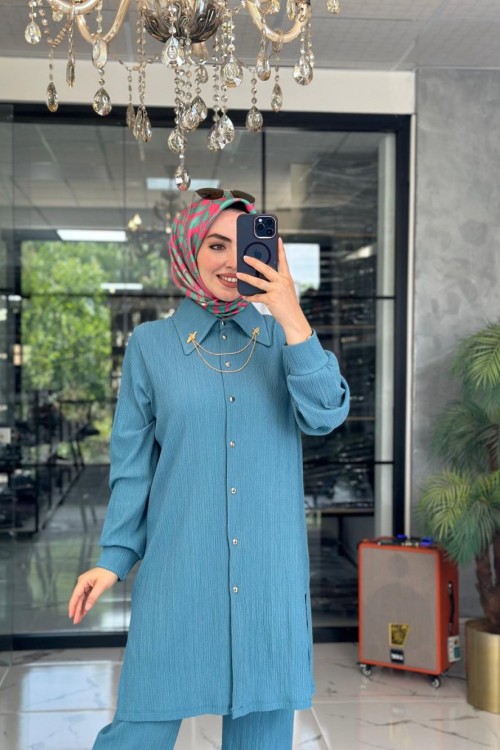 Süreyya Takım-Bebe Mavi Bebe Mavisi