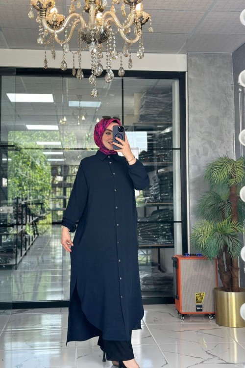 İrem Giyçık-Lacivert Lacivert