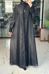 Perihan Abaya-Siyah Siyah