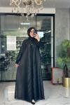Perihan Abaya-Siyah Siyah