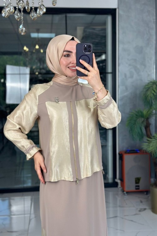 Şura Etek Takım-Vizon Vizon