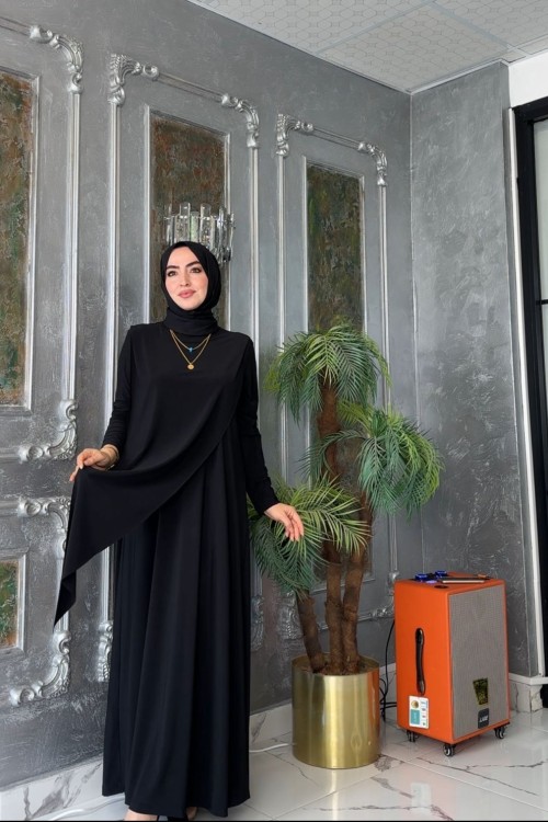 Meyra Elbise-Siyah Siyah