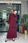 Nimet Etek Takım-Bordo Bordo