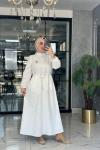 Reyhan Elbise-Beyaz Beyaz