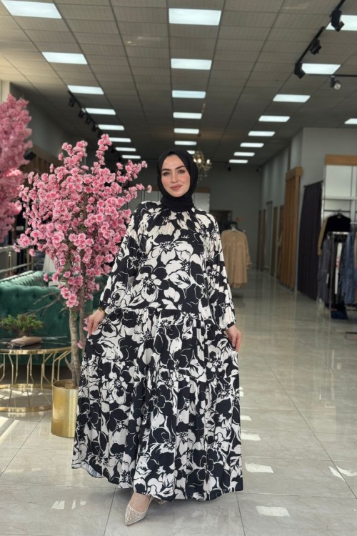 Mahru Elbise Siyah Siyah