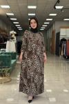Sunay Elbise-Leopar Leopar
