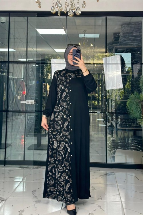 Seren Elbise Siyah Siyah