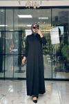 Nade Elbise Siyah Siyah