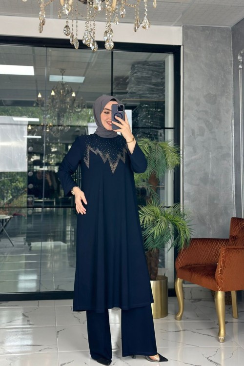 Meram Pantolon Takım Lacivert Lacivert