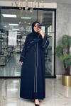 Hicri Abaya-Lacivert Lacivert