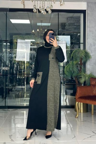 Nare Elbise Haki Haki