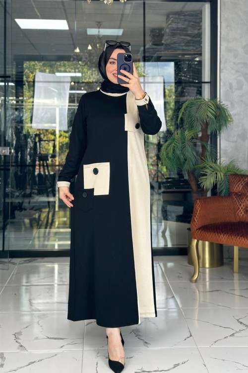 Nare Elbise Taş Taş Rengi