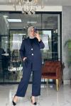 Modern Ceket Takım Lacivert Lacivert