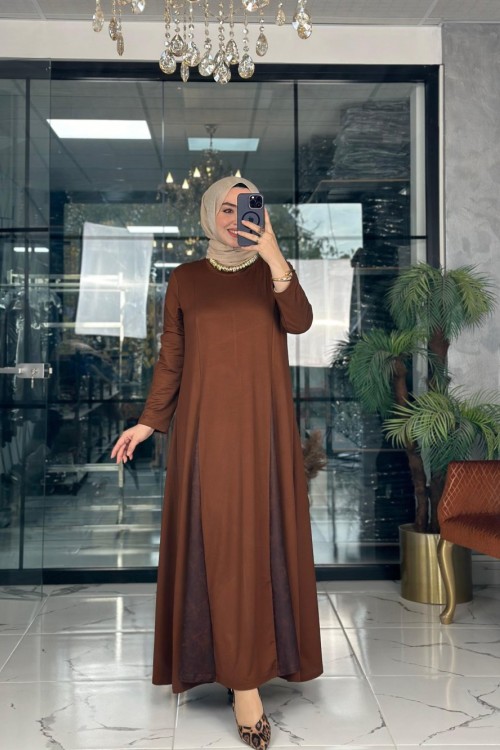 Elçin Elbise Kiremit Kiremit