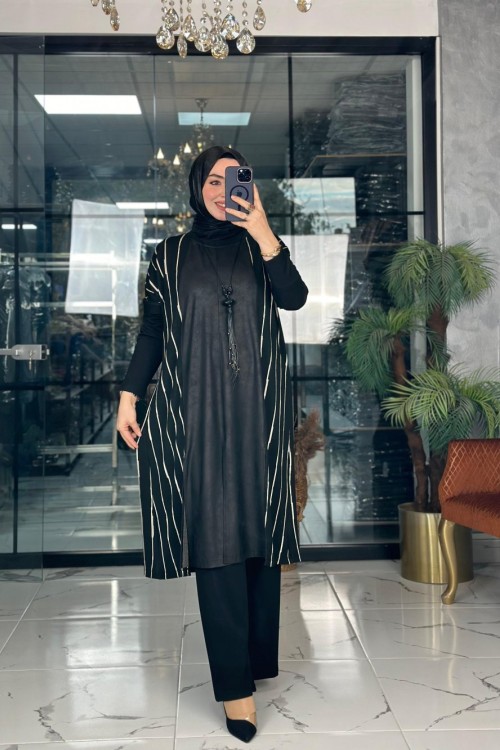 Itır Takım Siyah Siyah