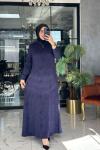 Gülşen Elbise Lacivert Lacivert