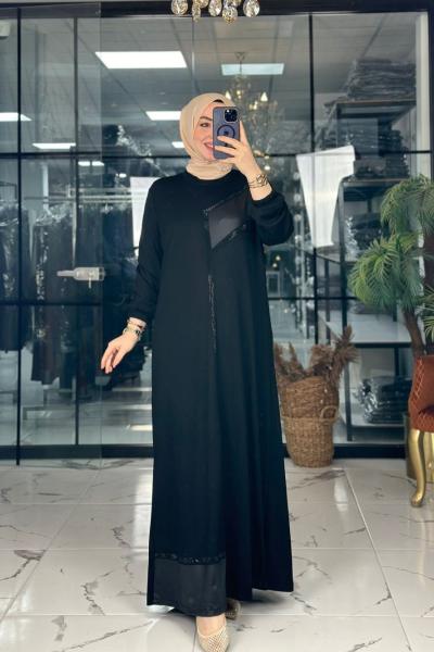 Ezra Elbise Siyah Siyah