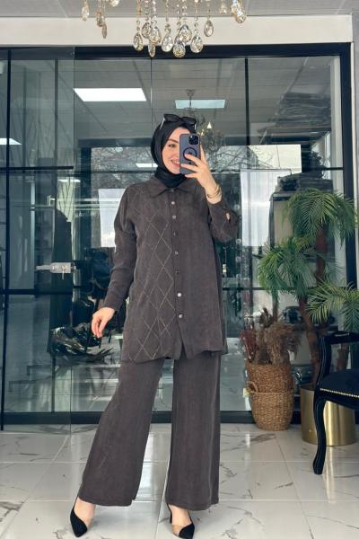 Ferah Takım Kahverengi Kahverengi