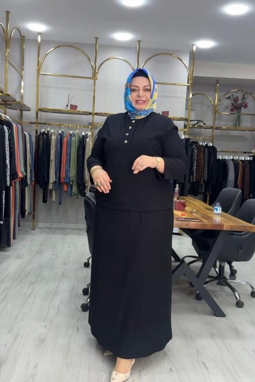 Karsu Takım Siyah Siyah