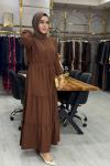 Meryem Elbise Kahverengi Kahverengi