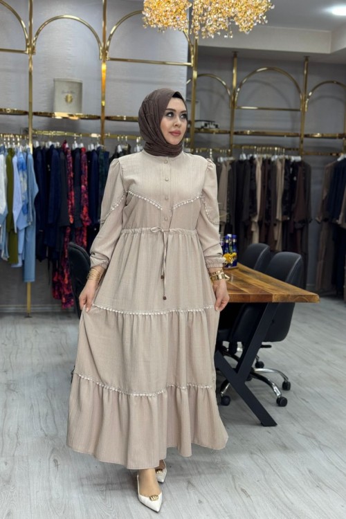 Meryem Elbise Taş Taş Rengi