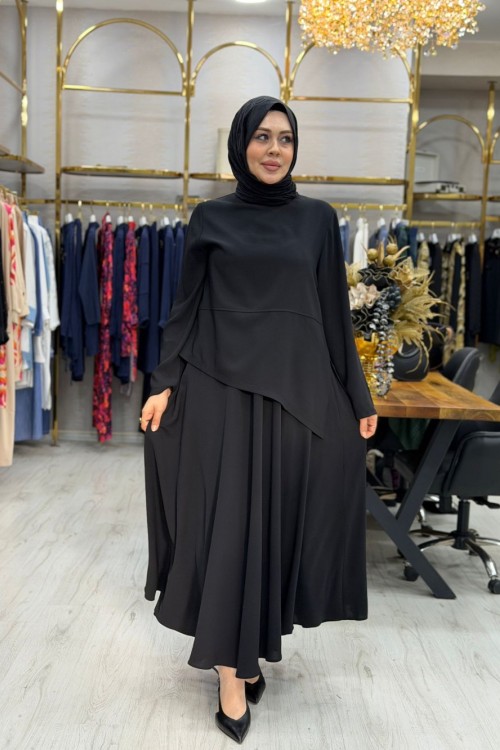 Mihrimah Takım Siyah Siyah