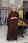 Beyza Takım Kahverengi Kahverengi