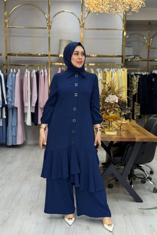 Beyza Takım Lacivert Lacivert