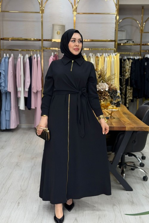 Neşe Ferace Siyah Siyah