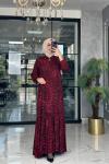 Benna Elbise-Bordo Bordo